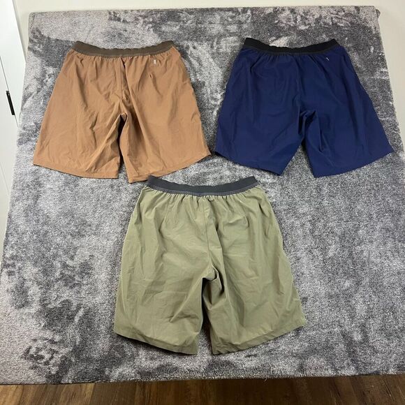 NOBULL Men's Training Shorts 8.5" Inseam Bundle Of 3 M Drawstring Athletic - Picture 11 of 15